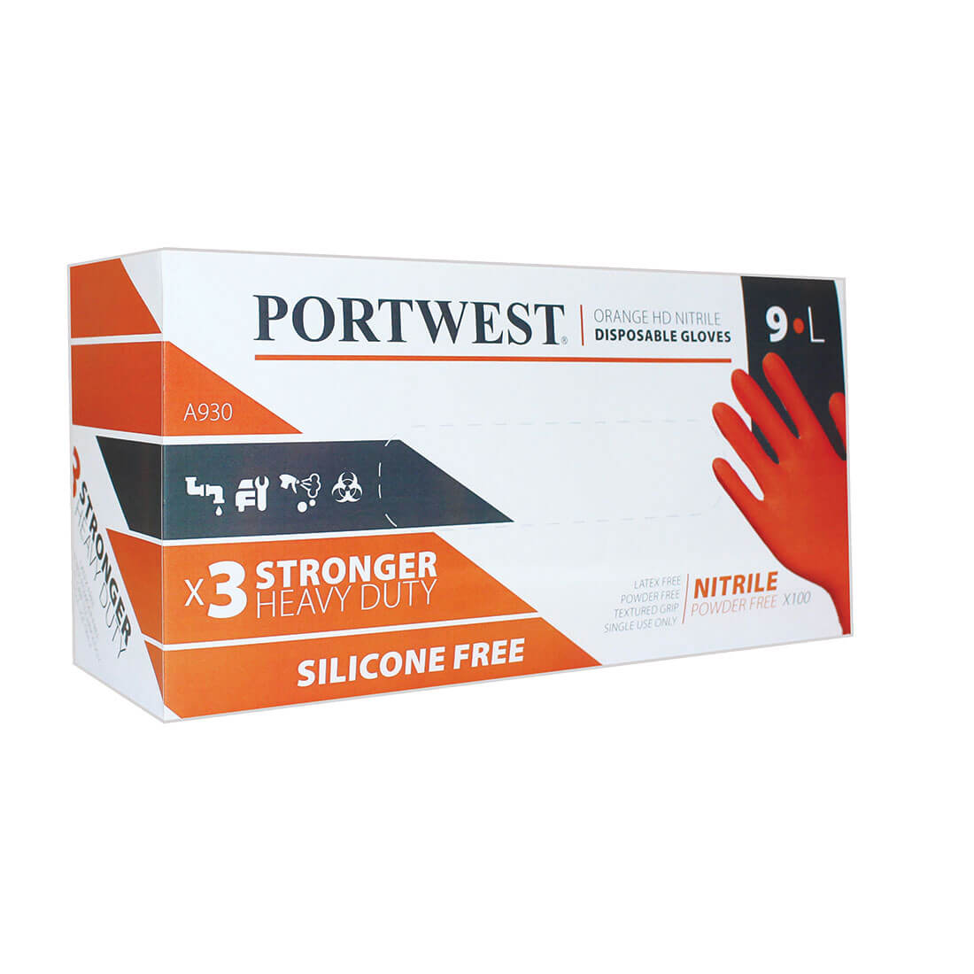 A930 - Disp 7 mil Disposable Glove (Pk100)