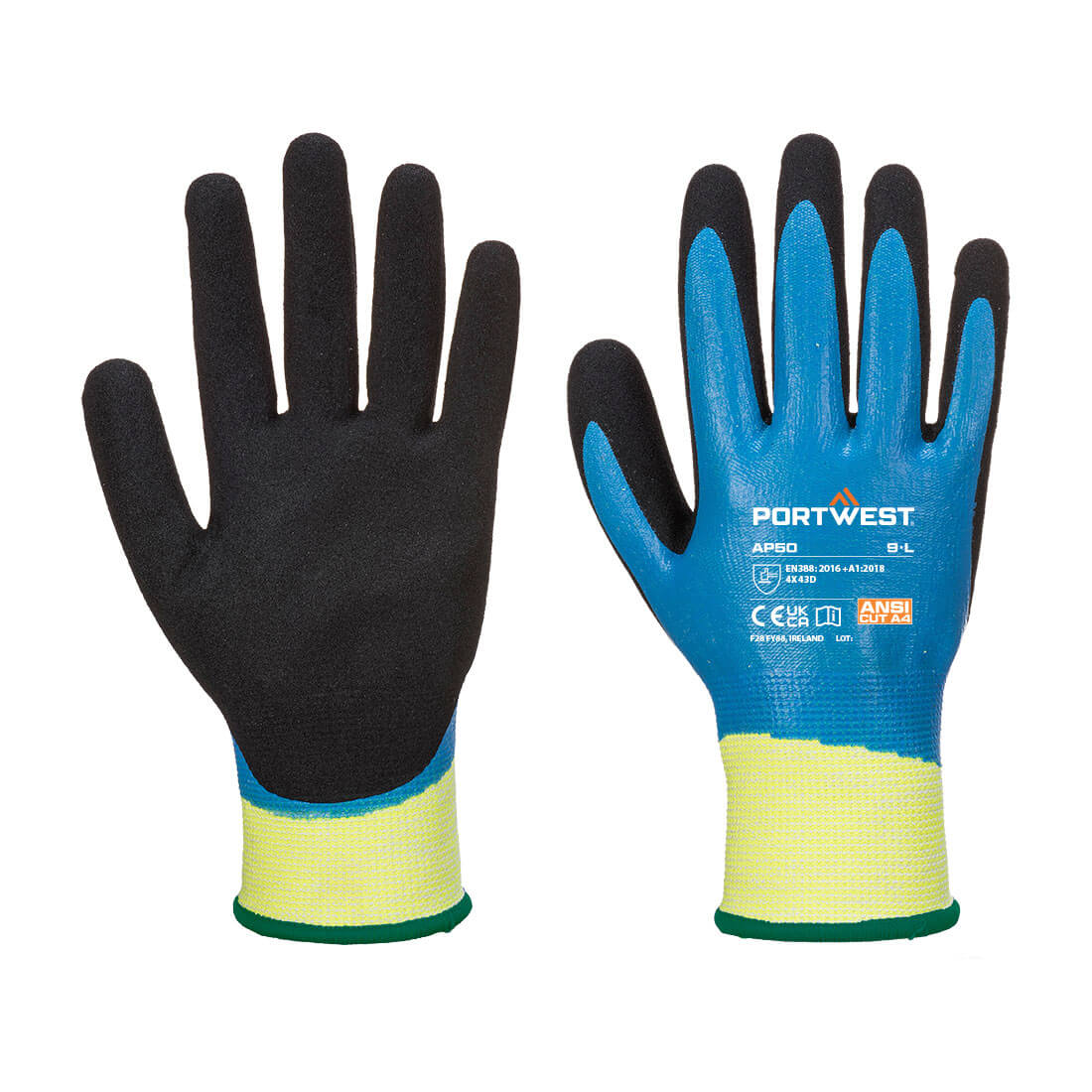 AP50 - Cut D13 Nitrile Aqua Glove