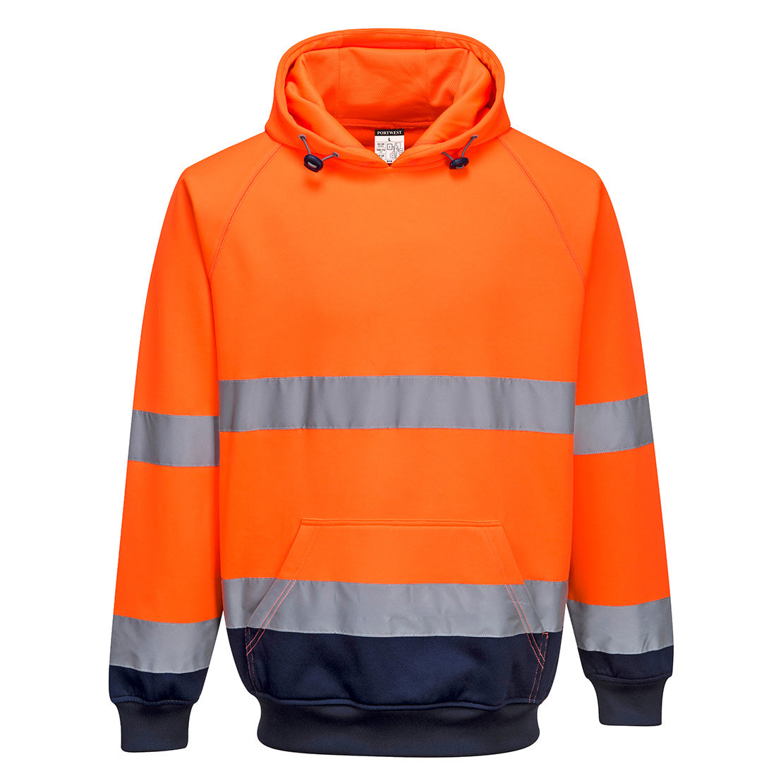 B316 - Hi-Vis Contrast Hoodie
