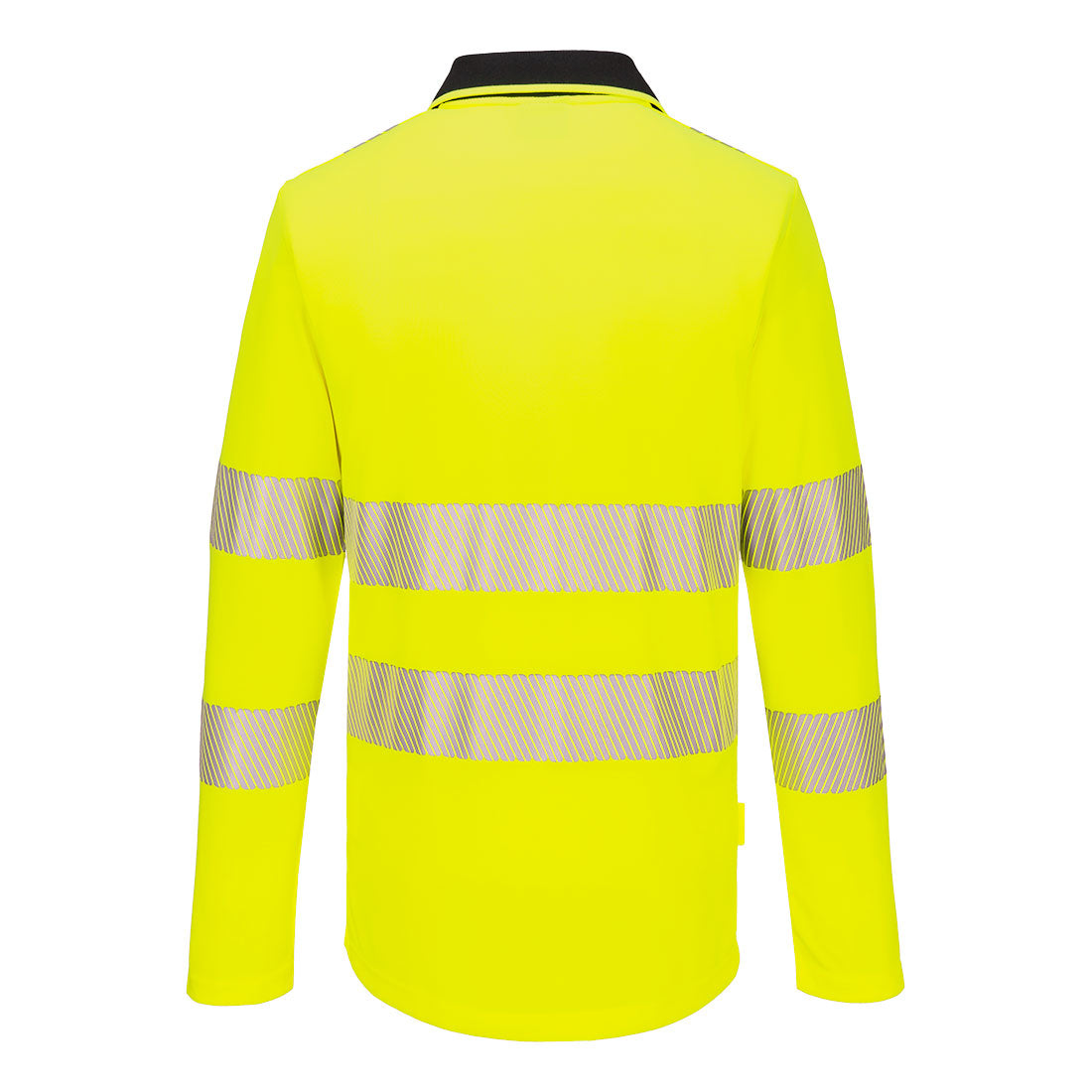 DX419 - DX4 Hi-Vis Zip Polo Shirt L/S