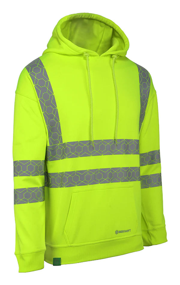 Beeswift Envirowear Recyclable Hi-Vis Hoodie