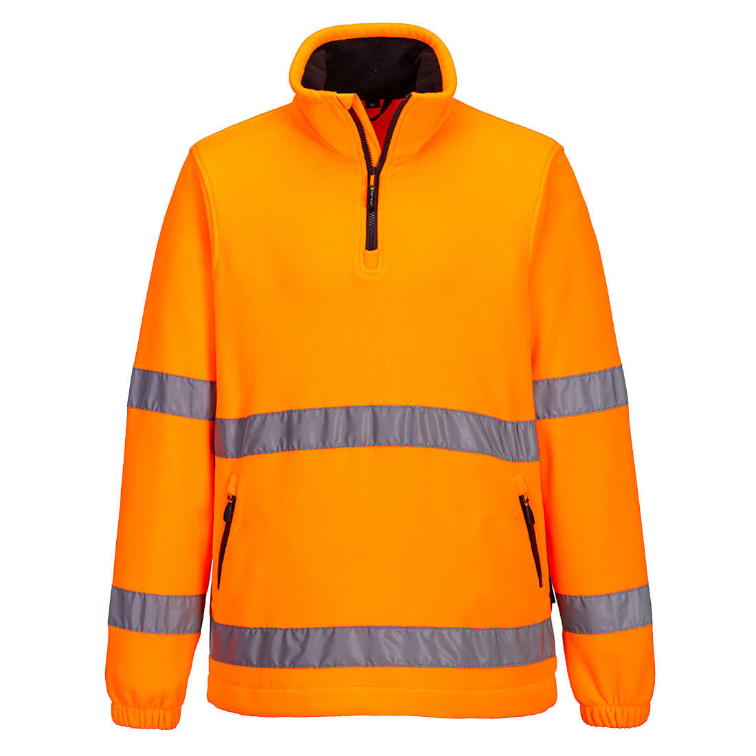 F302 - Hi-Vis 1/2 Zip Fleece