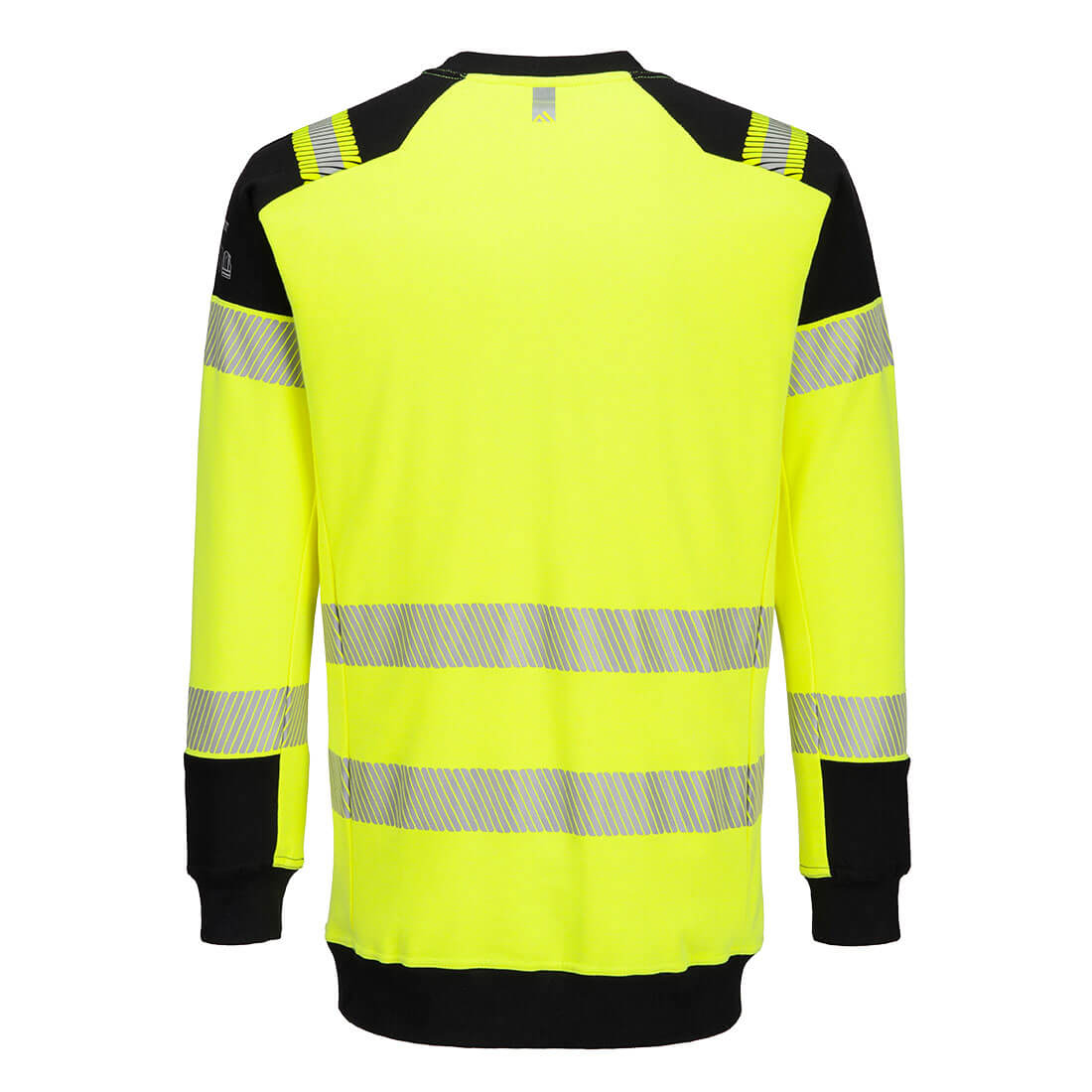 FR707 - PW3 Modaflame Knit Hi-Vis FR Sweatshirt Yellow/Black