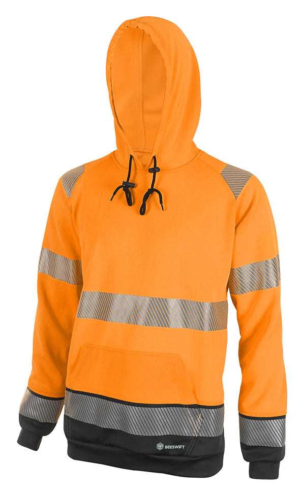 Beeswift Deltic Hi-Vis Two-Tone Hoodie
