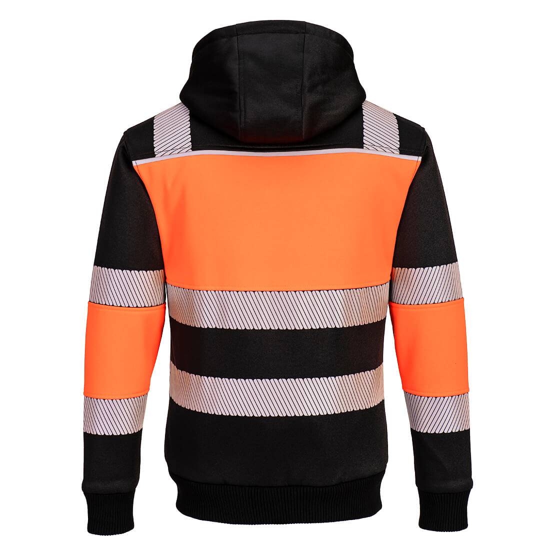 PW377 - PW3 Hi-Vis Zipped Class 1 Winter Hoodie