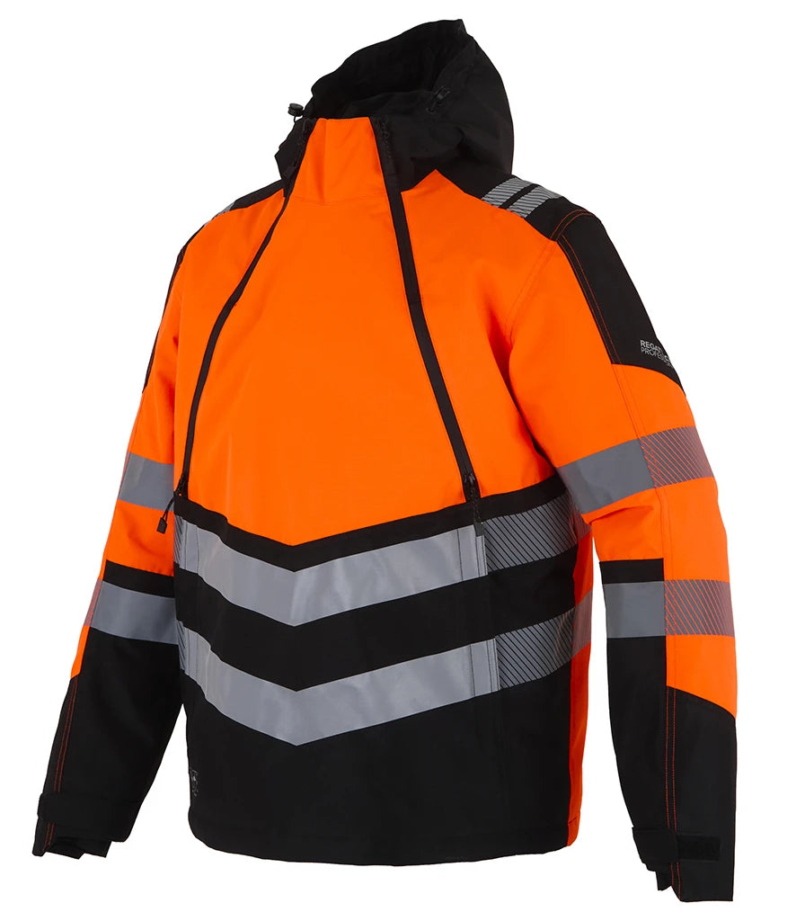 Regatta High Visibility X-Pro Waterproof Overhead Jacket Reg. High Vis RG539