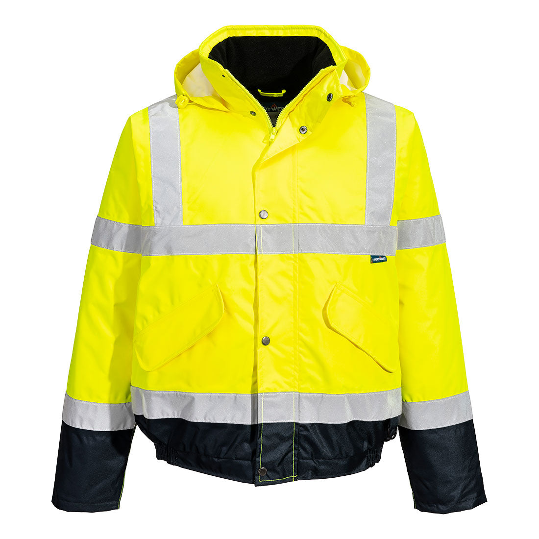 S266 - Hi-Vis Contrast Winter Bomber Jacket