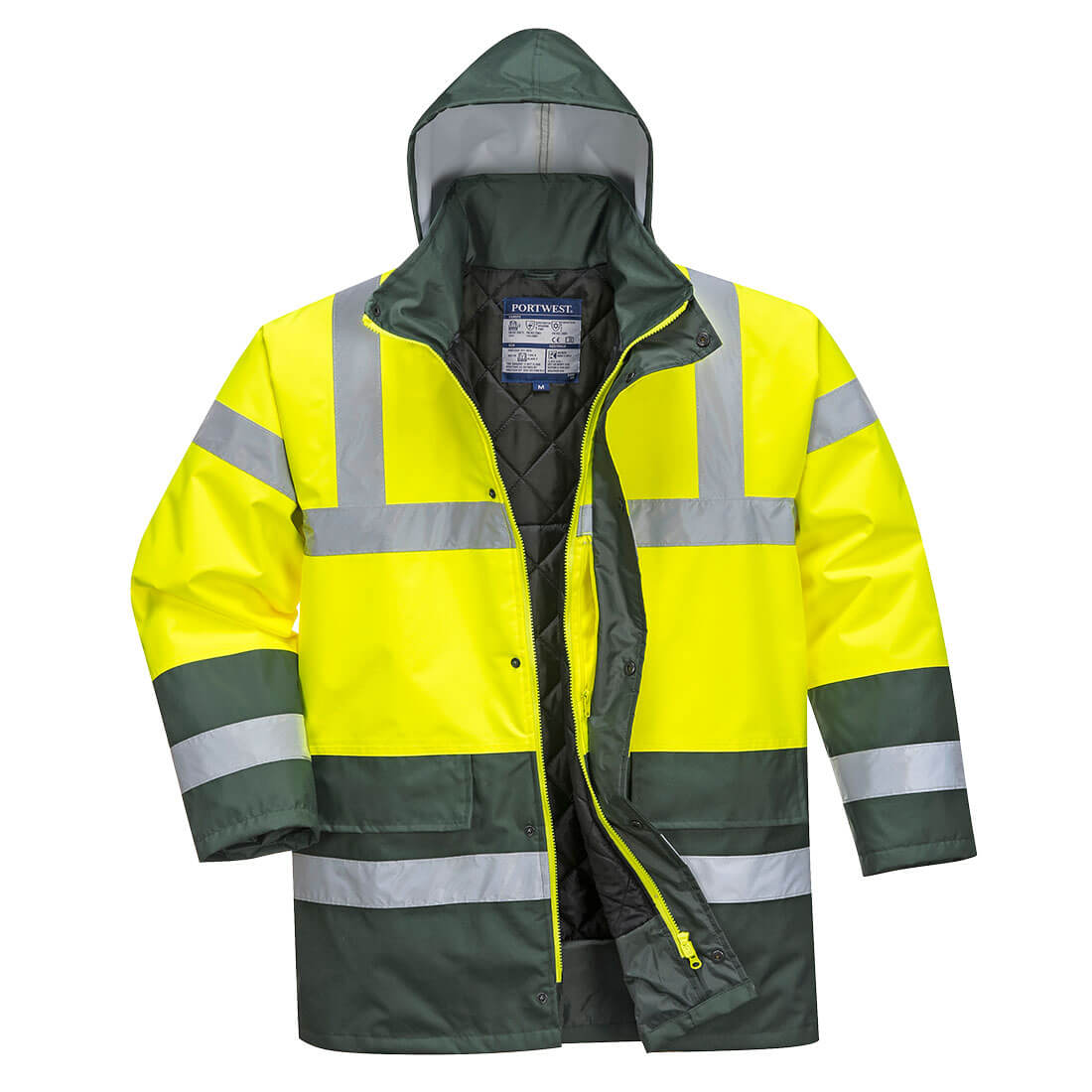 S466 - Hi-Vis Contrast Winter Traffic Jacket