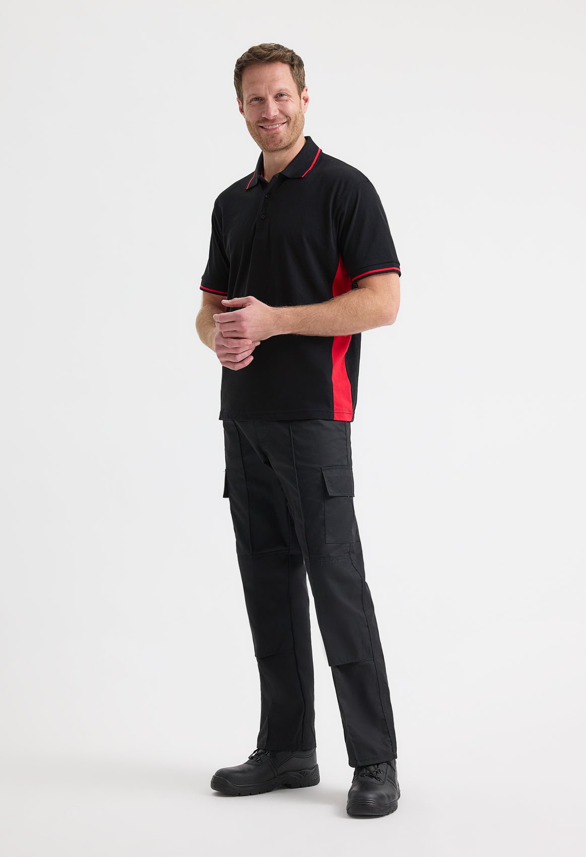 UC117 Two Tone Polo Shirt