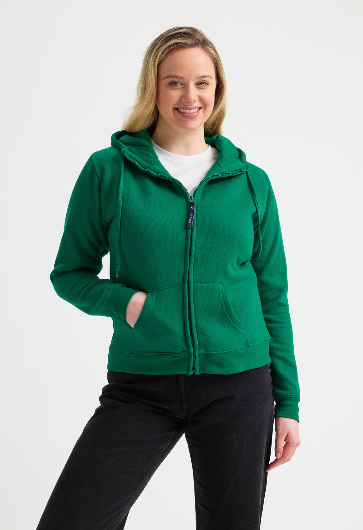 UC505 Ladies Classic Full Zip Hooded Sweatshirt