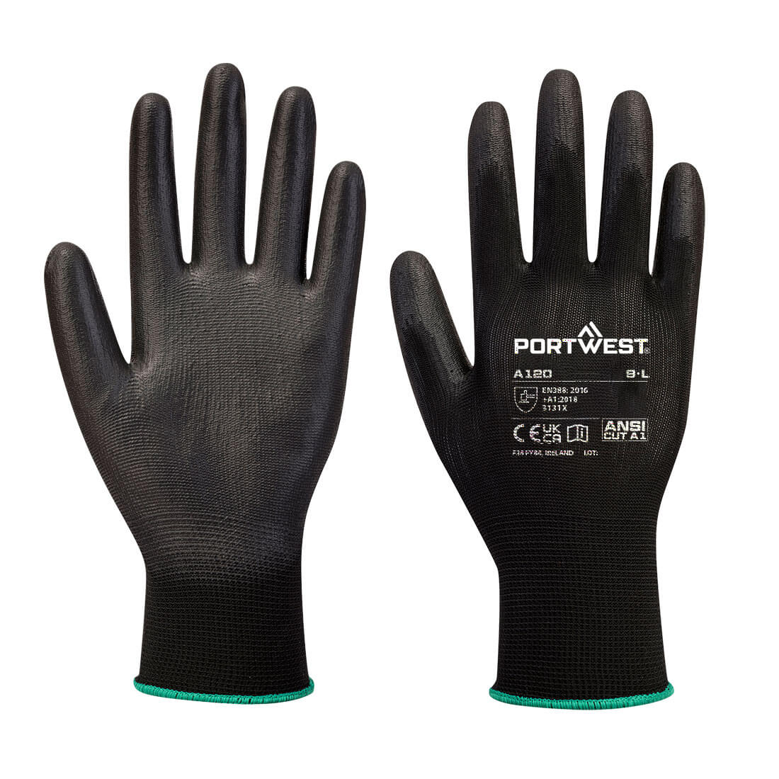 A120 - Grip 13 PU Palm Glove