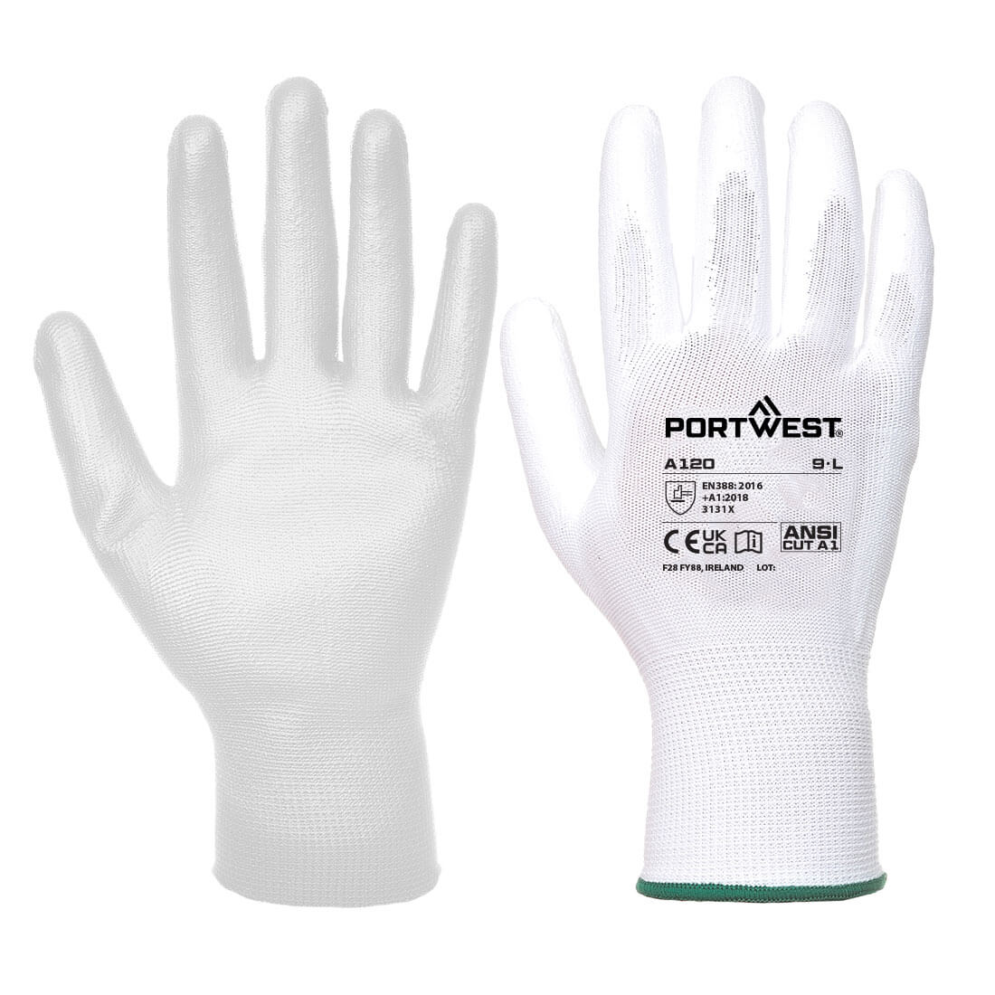 A120 - Grip 13 PU Palm Glove