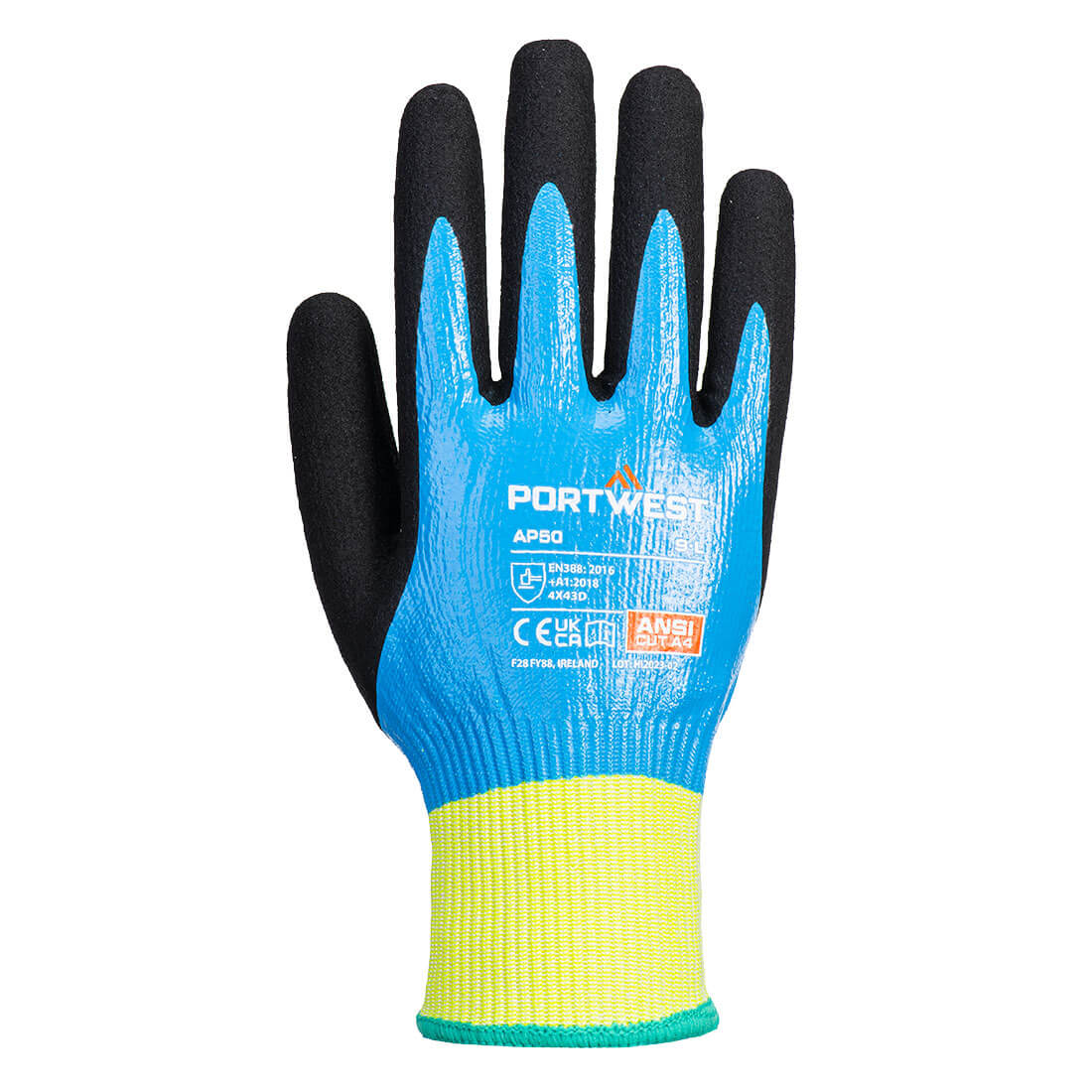AP50 - Cut D13 Nitrile Aqua Glove