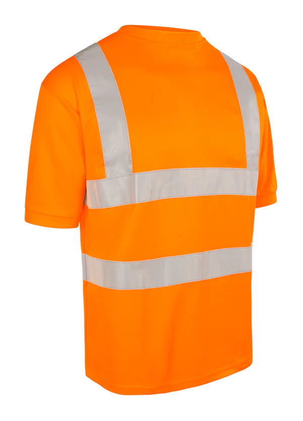 Beeswift Crew Neck Hi-Vis Short Sleeve T-shirt