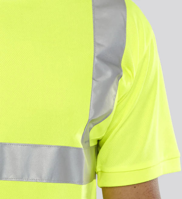 Beeswift Crew Neck Hi-Vis Short Sleeve T-shirt