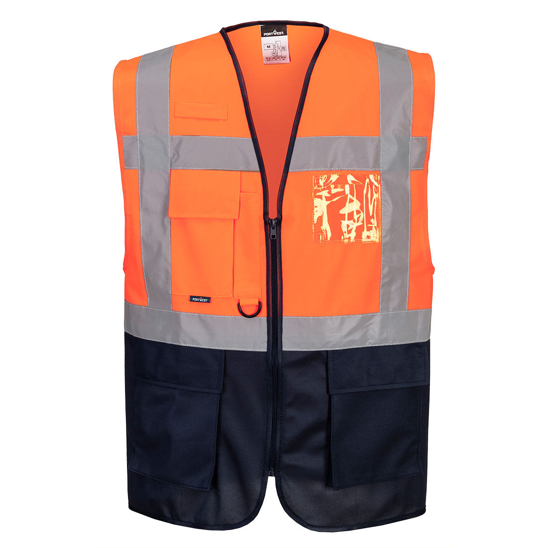 C476 - Warsaw Hi-Vis Contrast Executive Vest