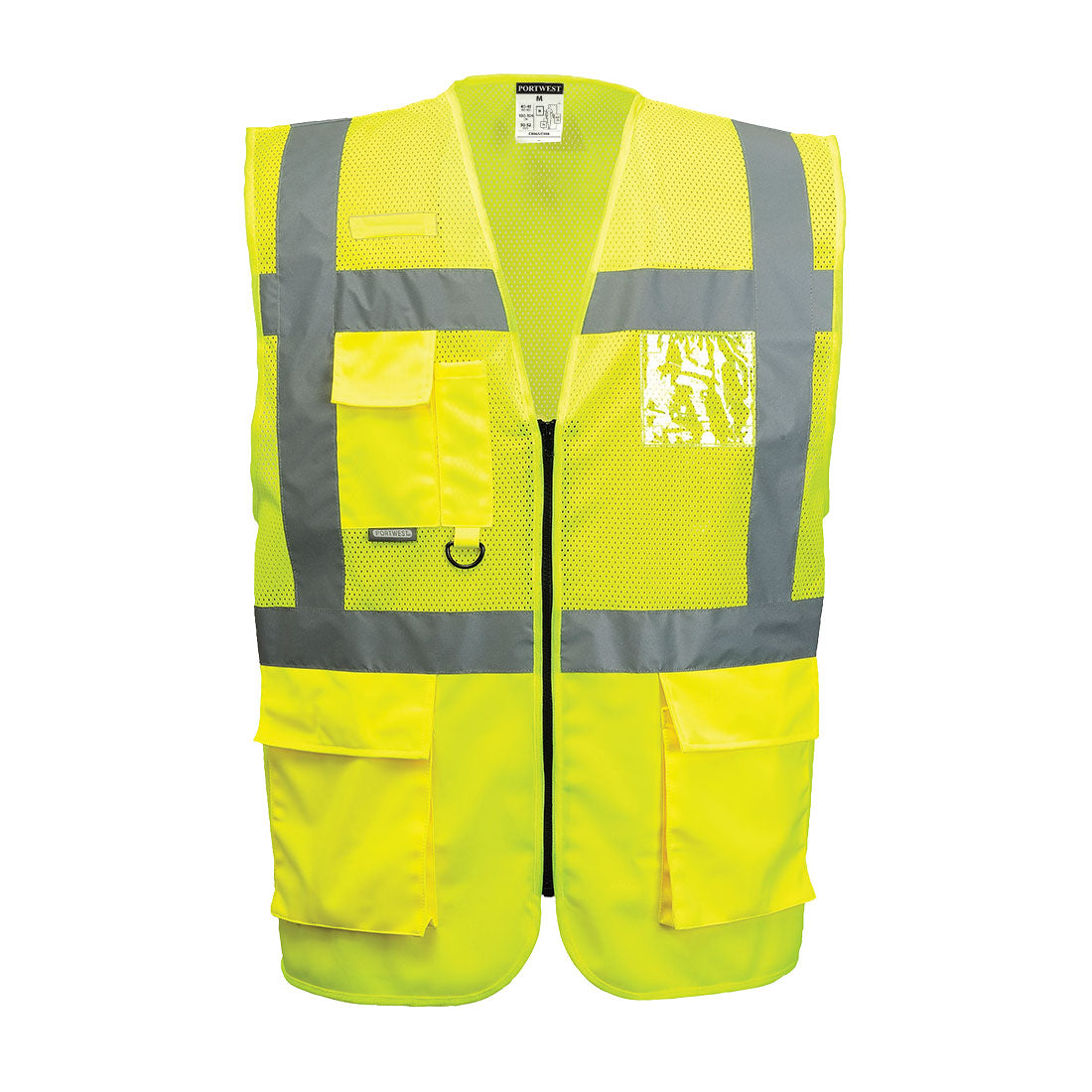 C496 - Madrid Hi-Vis Half Mesh Executive Vest