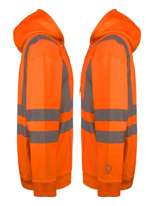 Beeswift Envirowear Recyclable Hi-Vis Hoodie