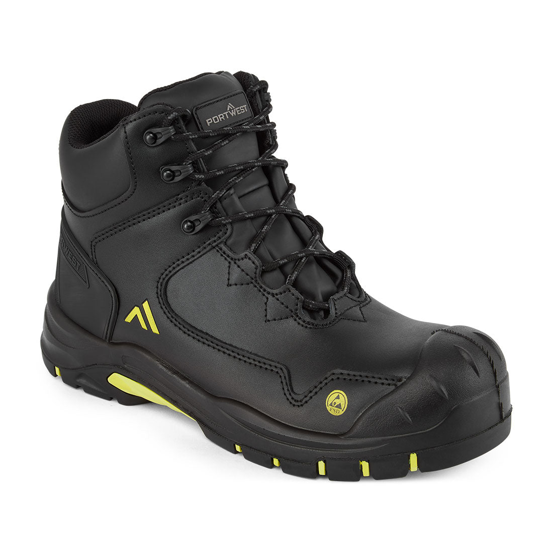 FC18 - Composite Action Leather Mid Boot S3S ESD HRO SR SC FO