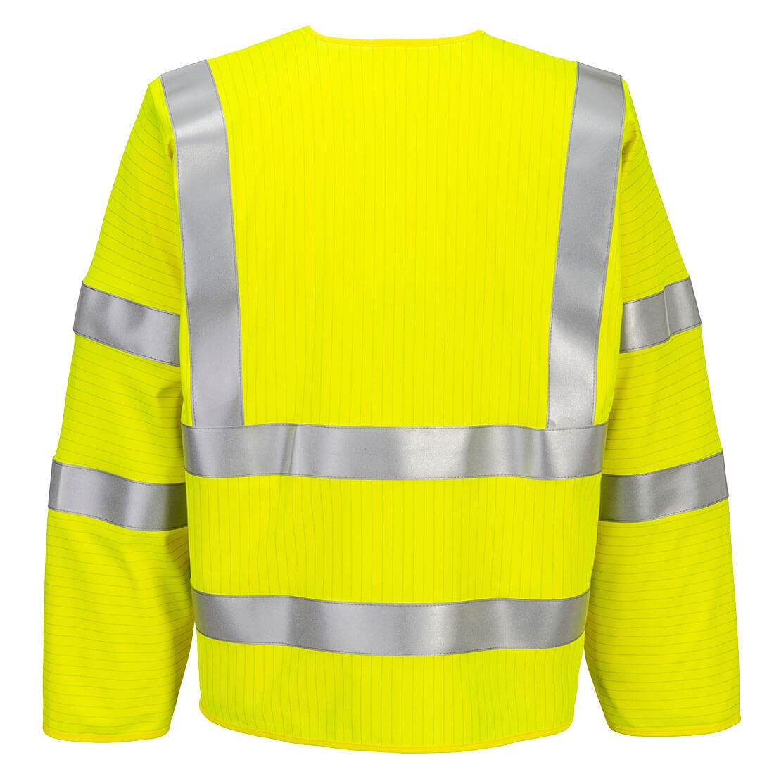 FR616 - Bizflame Hi-Vis FR Long Sleeve Zip Vest