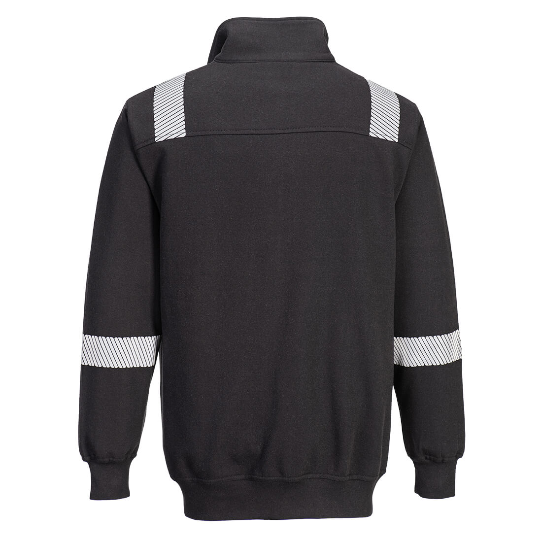 FR710 - WX3 Modaflame Knit FR 1/4 Zip Sweatshirt Black