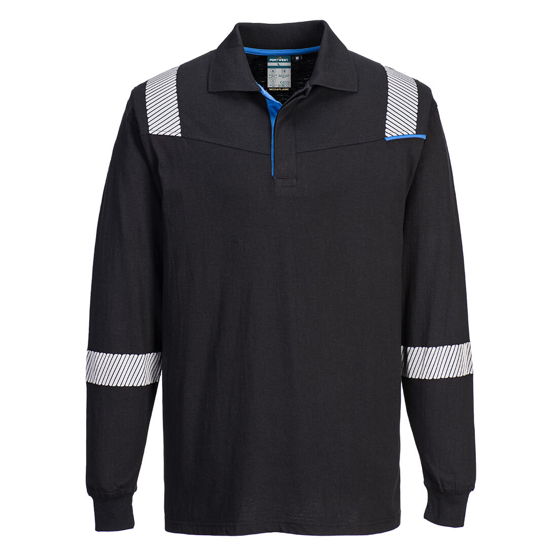 FR711 - WX3 Modaflame Knit FR Long Sleeve Polo Shirt