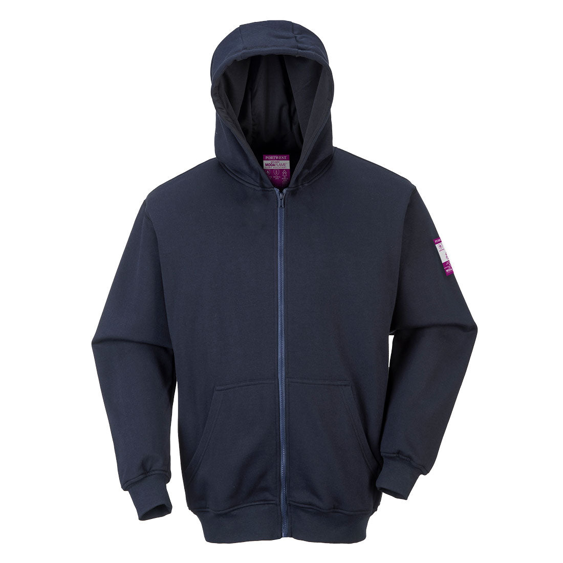 FR81 - Modaflame Knit FR Full Zip Hooded Sweatshirt