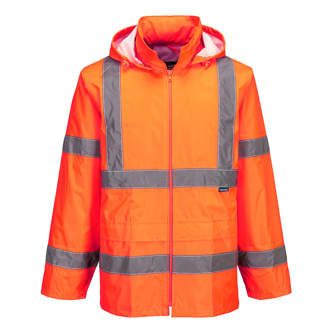 H440 - Hi-Vis Rain Jacket Orange