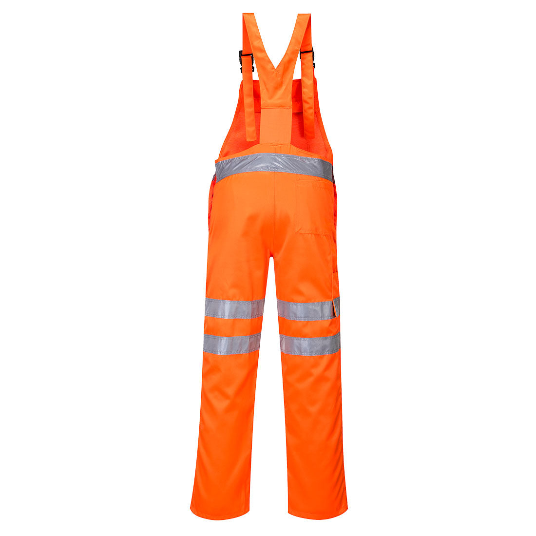 RT43 - Hi-Vis Polycotton Service Bib and Brace Orange