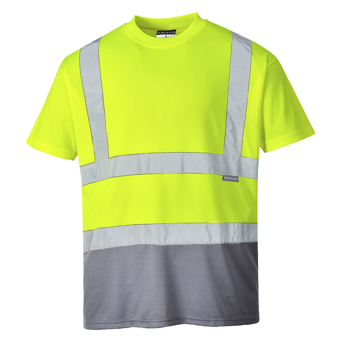 S378 - Hi-Vis Contrast T-Shirt S/S