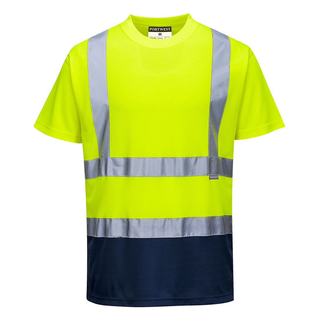 S378 - Hi-Vis Contrast T-Shirt S/S