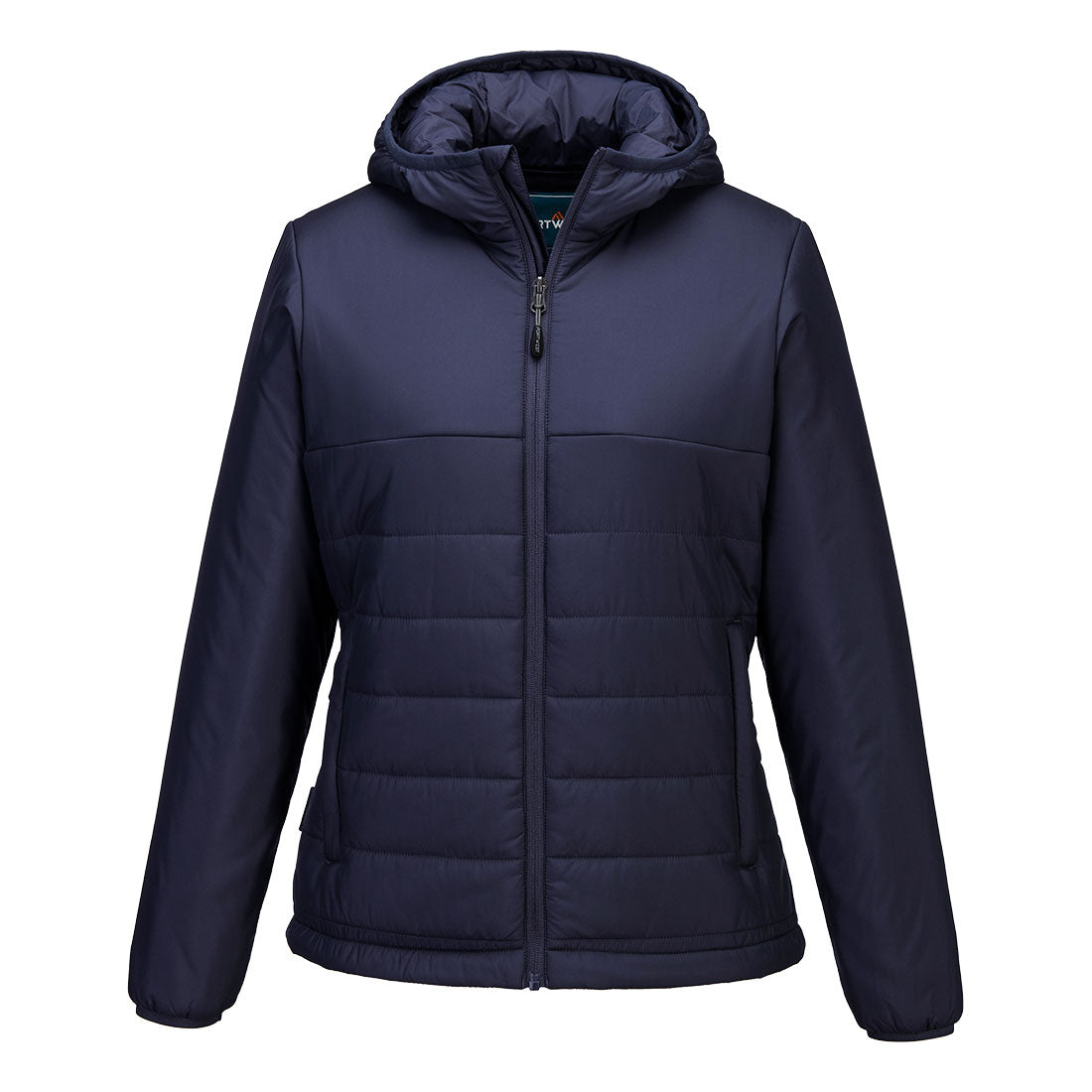 S613 - Professional Women's Hooded Insulated Baffle Jacket