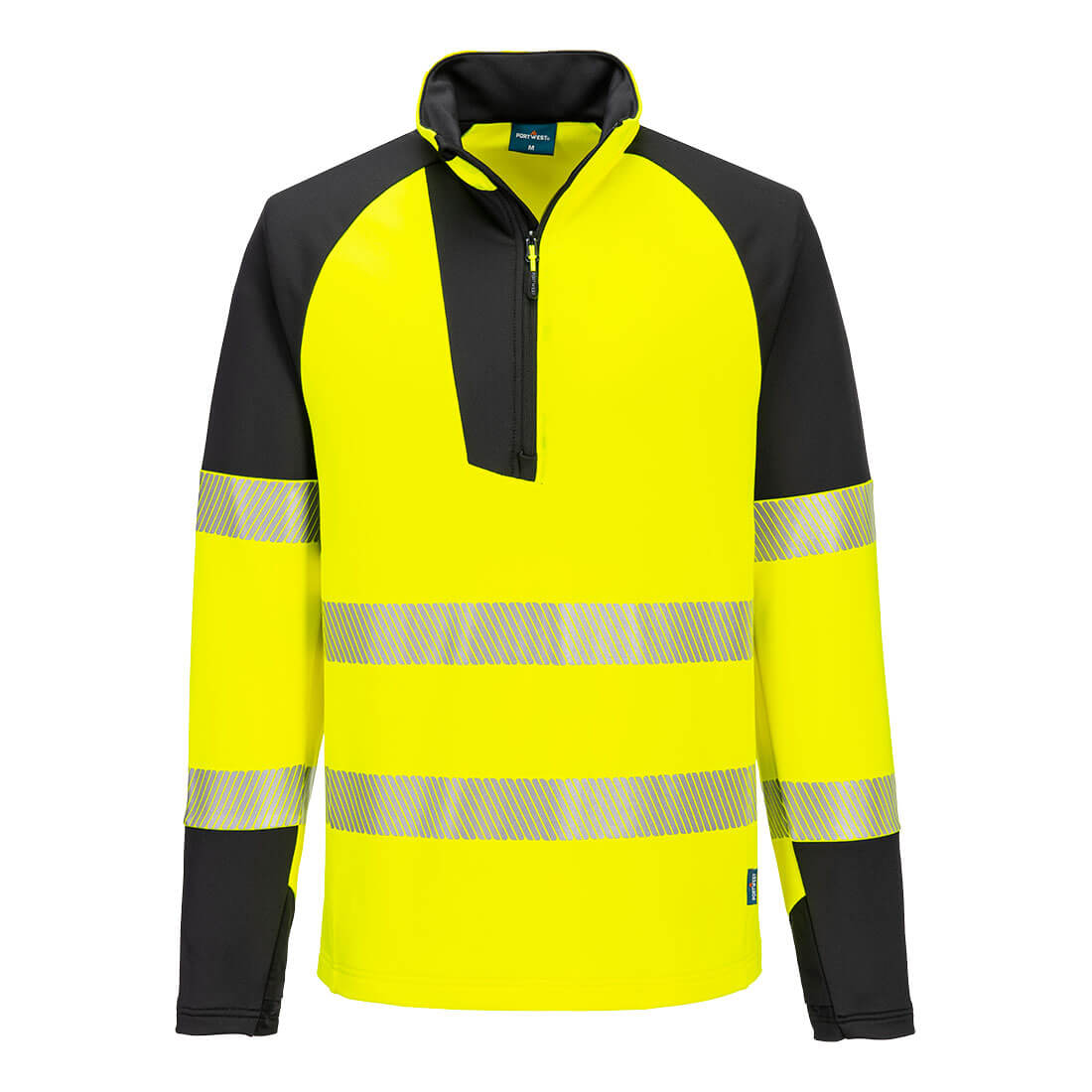 T172 - PW3 Hi-Vis 1/4 Zip Sweatshirt