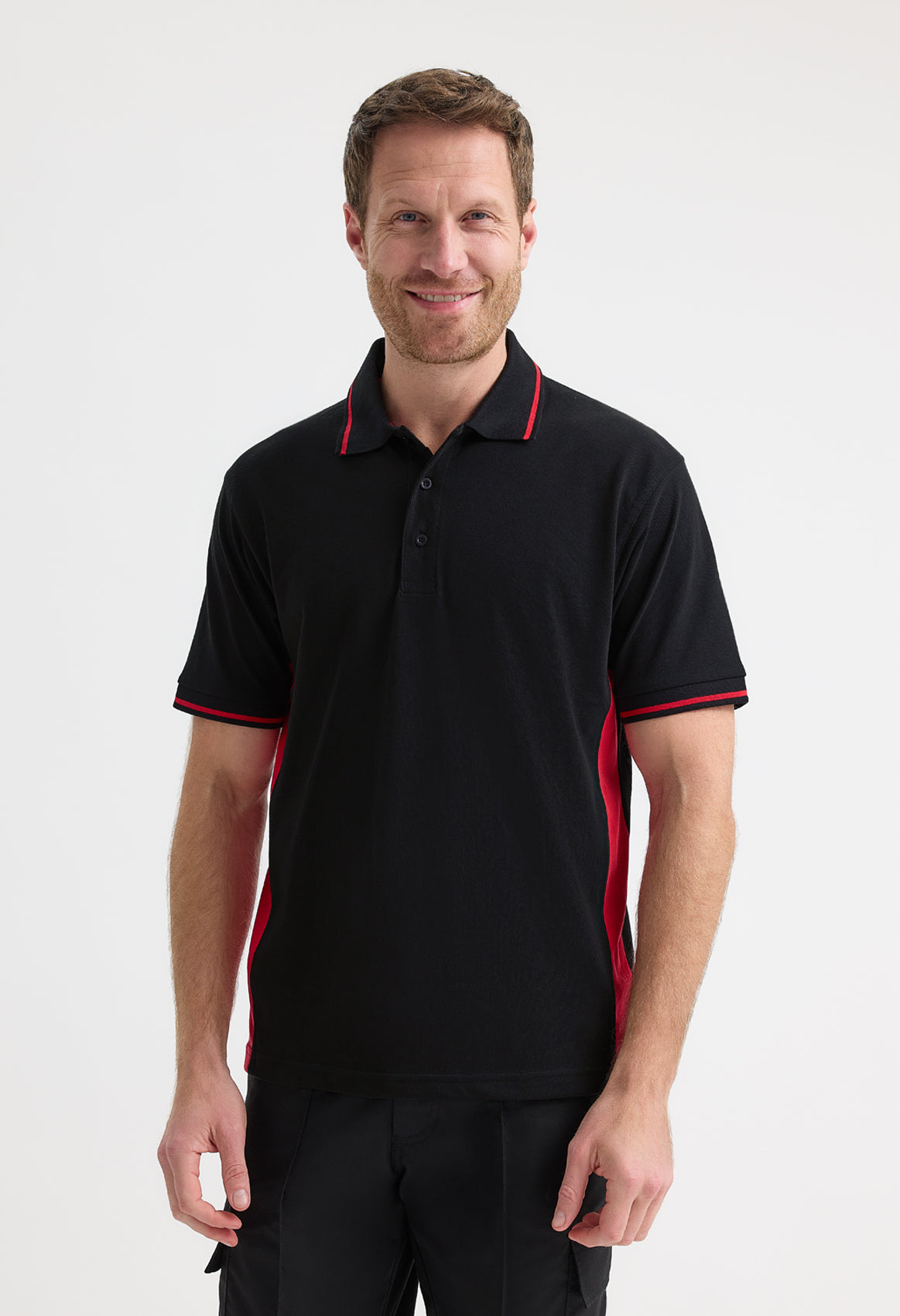 UC117 Two Tone Polo Shirt